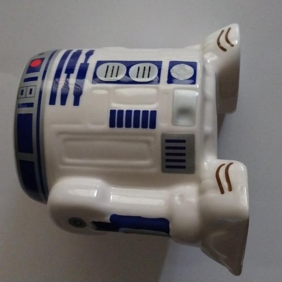 Star Wars R2D2 3D Galerie Ceramic Collectible 12 oz Coffee Mug Lucasfilm Ltd - Picture 4 of 9
